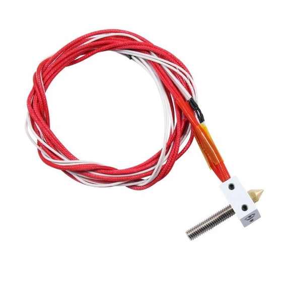 TAPDRA MK8 3D Printer Extruder Hot End Kit Upgraded 30mm Throat, Ideal for Enhanced Printing