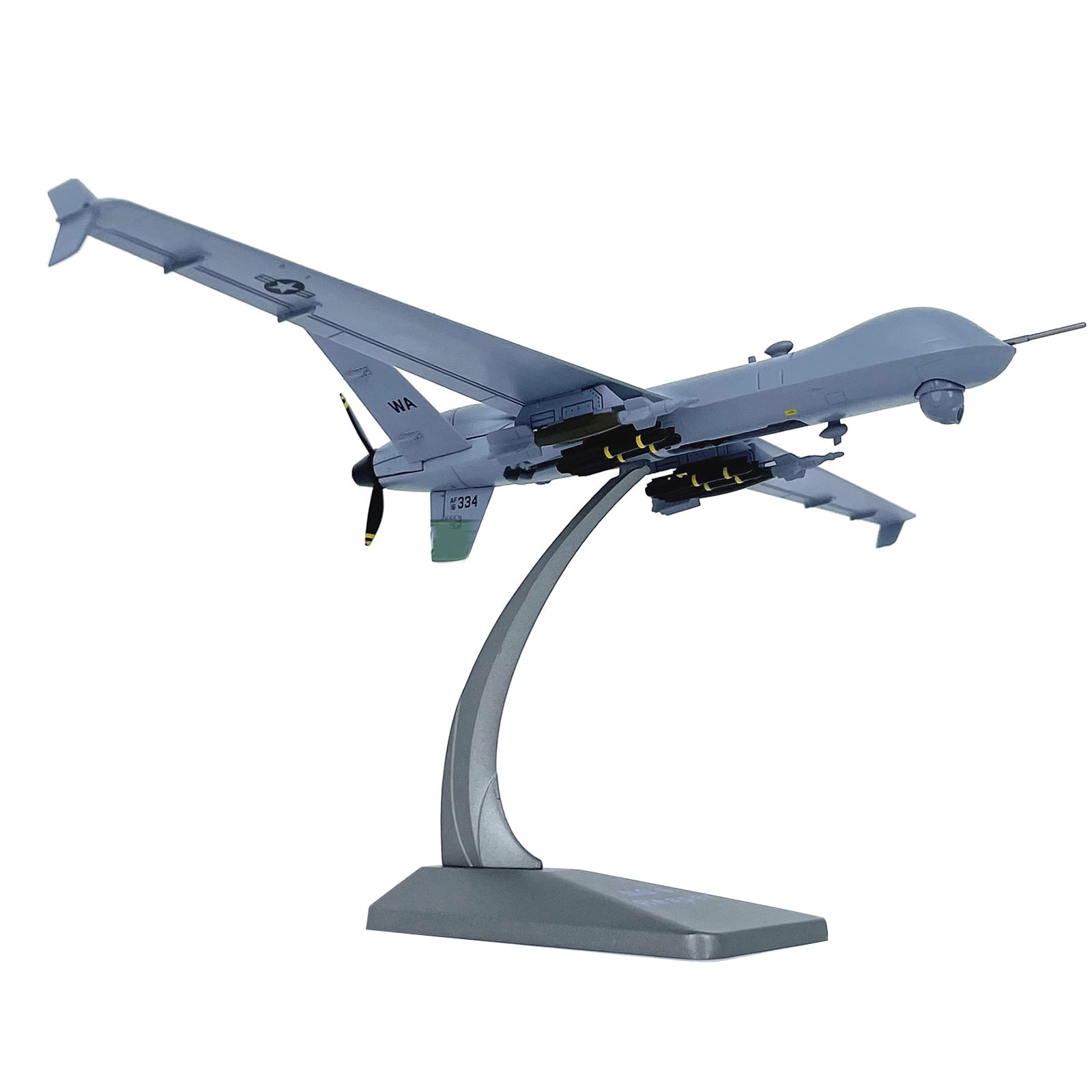 TAPDRA MQ-9 Reaper UAV Desktop Decor Model, US Air Force Themed, Ideal for Plane Enthusiasts