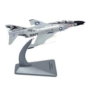 TAPDRA McDonnell Douglas F-4 Phantom II US Navy Model 1:144 Scale Die Cast Alloy 14cm x 9.5cm for Showcase Display Gift