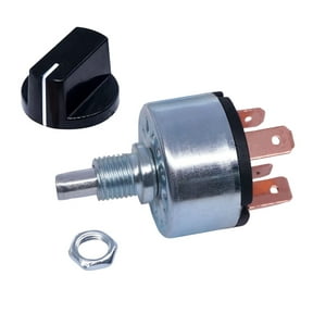 TAPDRA Mechanical Rotary Switch 4 Positions 30 Degree Rotation for Electrical Control 16A 120VAC 12A 250VAC Alloy