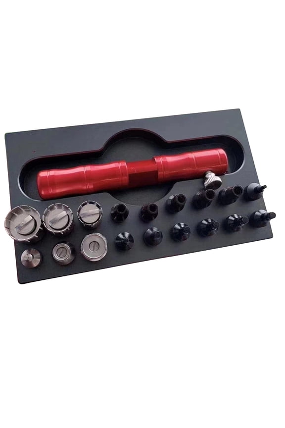 Metal Watch Crown Tube Extractor Tool Complete Nozzle Set For Watch Repair Shop Service Equipment
