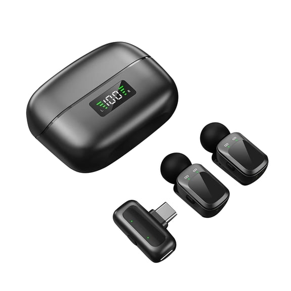 TAPDRA Mini Usb-C Wireless Microphone With Charging Case Dsp Noise Reduction For Outdoor Shooting Vlog Production