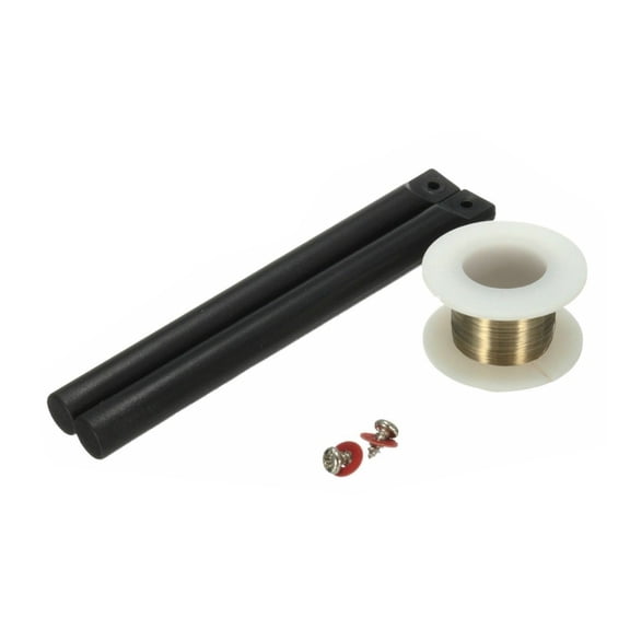 TAPDRA Molybdenum Cutting Wire for Glass 100M, 0.1mm Diameter, Includes 2 Handle Bars, For Phone Screen Repair