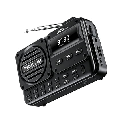 TAPDRA Multi Function Audio Player LED Display Device With TF Card USB MP3 Mode For Household Leisure Music And News Playback