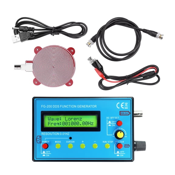 TAPDRA Multi Waveform Signal Generator Sine Square Triangle Wave Output For Audio Amplifier Frequency Characteristic Test