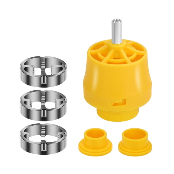 TAPDRA NPT Thread Die Set for PVC PPR Pipe Repair Precision Threading Smooth Refined Hex Shank Electric Tool Use