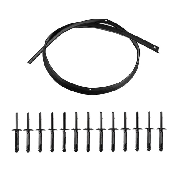TAPDRA New Bumper Hood Seal Rivets for Challenger 2008 2022 Rubber OEM 68051392AA AB Easy Install Convenient Direct Replacement