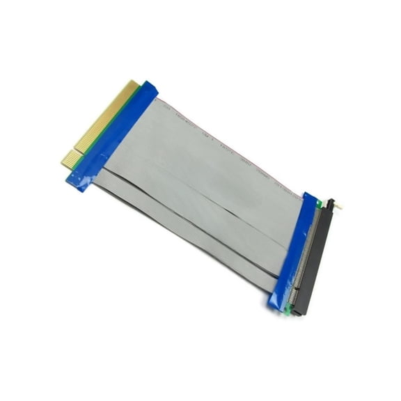 TAPDRA PCI-E x16 Male to Female Riser Cable 16cm Extension for Improved Airflow PC Builds Cable