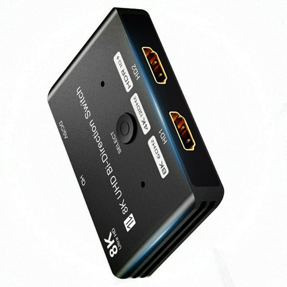 TAPDRA Part 8K UHD Bi-Directional Switch 2 in 1 Out HDMI Splitter 1 in 2 Out Supports 8K@60Hz 4K@120Hz 48Gbps Switch Adapter Converter