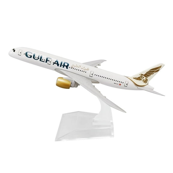 1/400 Scale 16cm Aircraft Airbus GULF B787 Alloy Plane Model,Plane Souvenir Static Display TAPDRA Spare Part