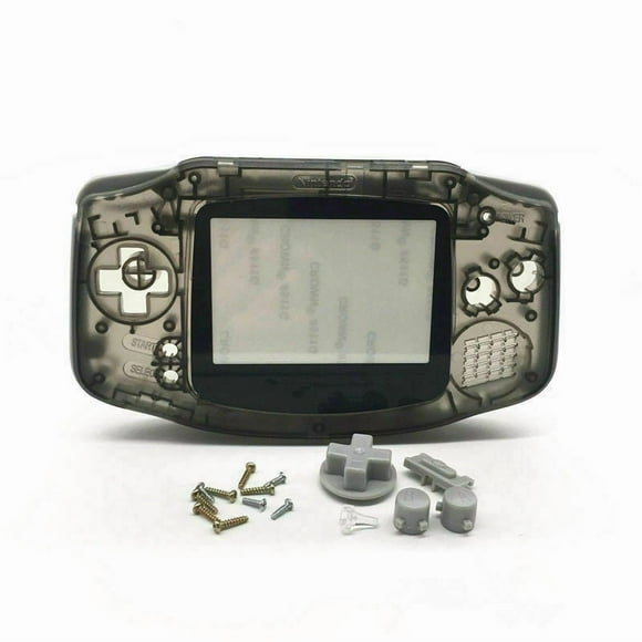 TAPDRA Part Clear Full Housing Shell Button Replacement Repair Case for Gameboy Advance Game Accessory