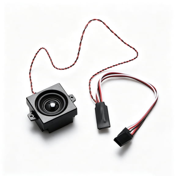 TAPDRA Plug And Play RC Sound Unit 1/10 1/8 1/6 Scale for Receiver ESC Connection RC Construction Vehicle Accessory