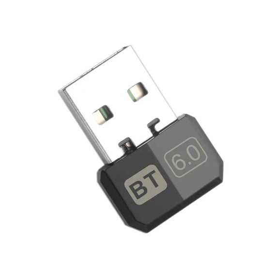 TAPDRA Plug Play Bluetooth 6.0 USB Dongle 3Mbps Transmission Rate ABS Material For Desktop Laptop Audio Peripheral Connection