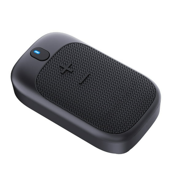 TAPDRA Portable Clip-On Bluetooth Speaker Lightweight Small for Biking Hiking Running Hands Free Calling 600mAh Black