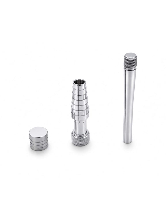 Portable Ring Enlarger Mandrel Tool Silver Carbon Steel compatible with Home Jewelry Workshop Ring Adjustment Components