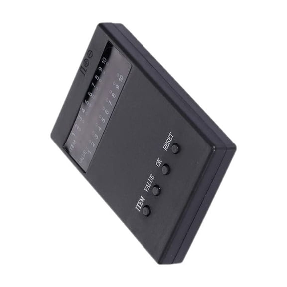 TAPDRA Programming Card For ESC, 4.8-6V 21g, 60x48x7mm, For 25A-120A ESC Start Mode Low Voltage Cut Off Setting