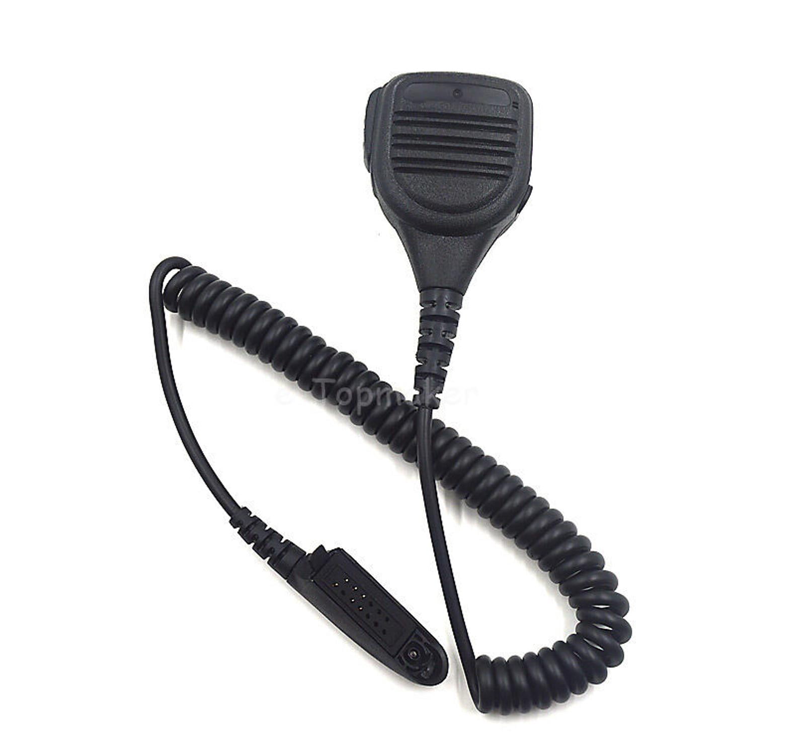 TAPDRA Quality Speaker Microphone IP54 Water Resistance for Police and ...
