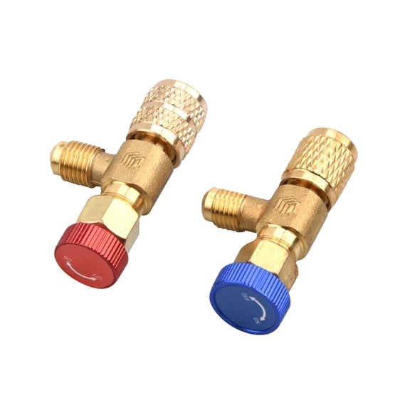 TAPDRA R410 R22 Air Conditioning Safety Valve Set Brass Connection for Refrigeration Systems Leak Proof Design