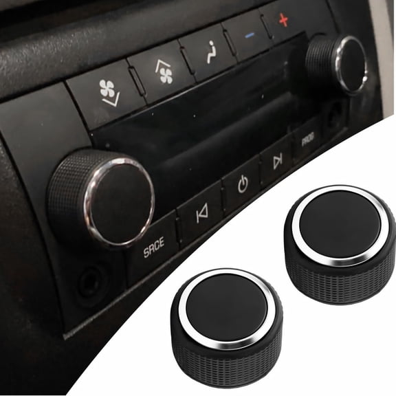 TAPDRA Rear Radio Volume Control Knob Easy Install OEM 22912547 For Buick Chevy 2007-2014 Models
