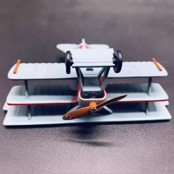 TAPDRA Red Baron Fokker Dr.I Triplane Model 1:72 Alloy Plastic 9X10CM for Aviation Enthusiast Collection Showcase Decor