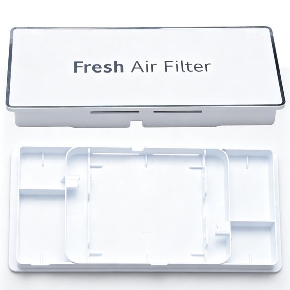 TAPDRA Refrigerator Air Filter Panel Matte Abs Material Pre-Printed Arrow Mark For Fridge Filter Slot Cover Components