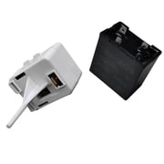 TAPDRA Refrigerator Start Relay Capacitor Kit for GE Hotpoint WR09X10107 WR55X24064 Includes Run Capacitor Direct Replacement Quality