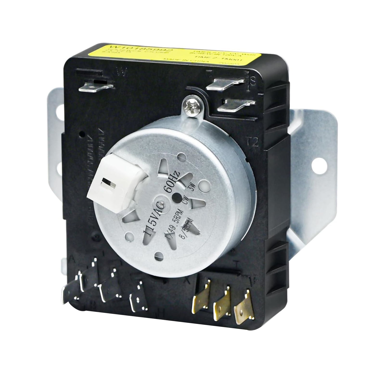 TAPDRA Replacement Cycle Timer for Whirlpool Maytag Crosley Kenmore Dryers Replaces AP6016542 115V 60Hz Control