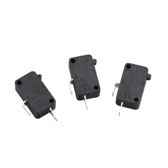 TAPDRA Replacement Microwave Door Switch Kit for Oven Repair Safety Interlock 2 Normally Open 1 Normally Closed AC125V