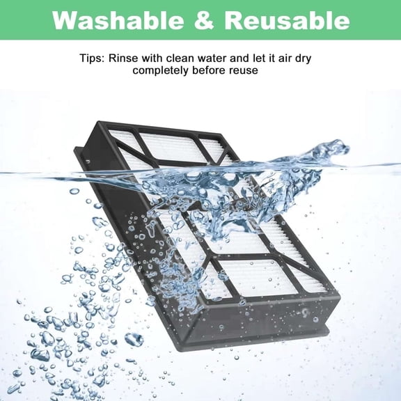 TAPDRA Reusable Abs Hepa Filter Optimal Suction Efficiency For Kenmore 21814 22614 10065 Vacuum Cleaner Accessory