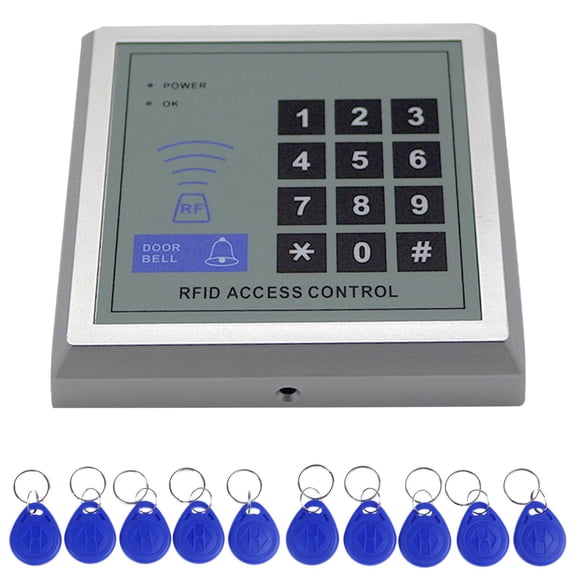 TAPDRA Smart RFID Access Management System Customizable Card Access for Offices, 10 Tags