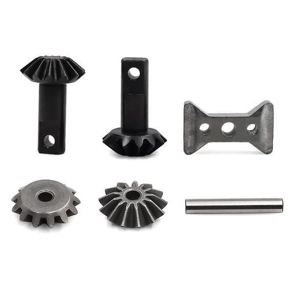 TAPDRA Steel Differential Gear Set Output Spider Gears Enhanced Durability Performance Repair Part for TRAXXAS EReo Summit 5382X