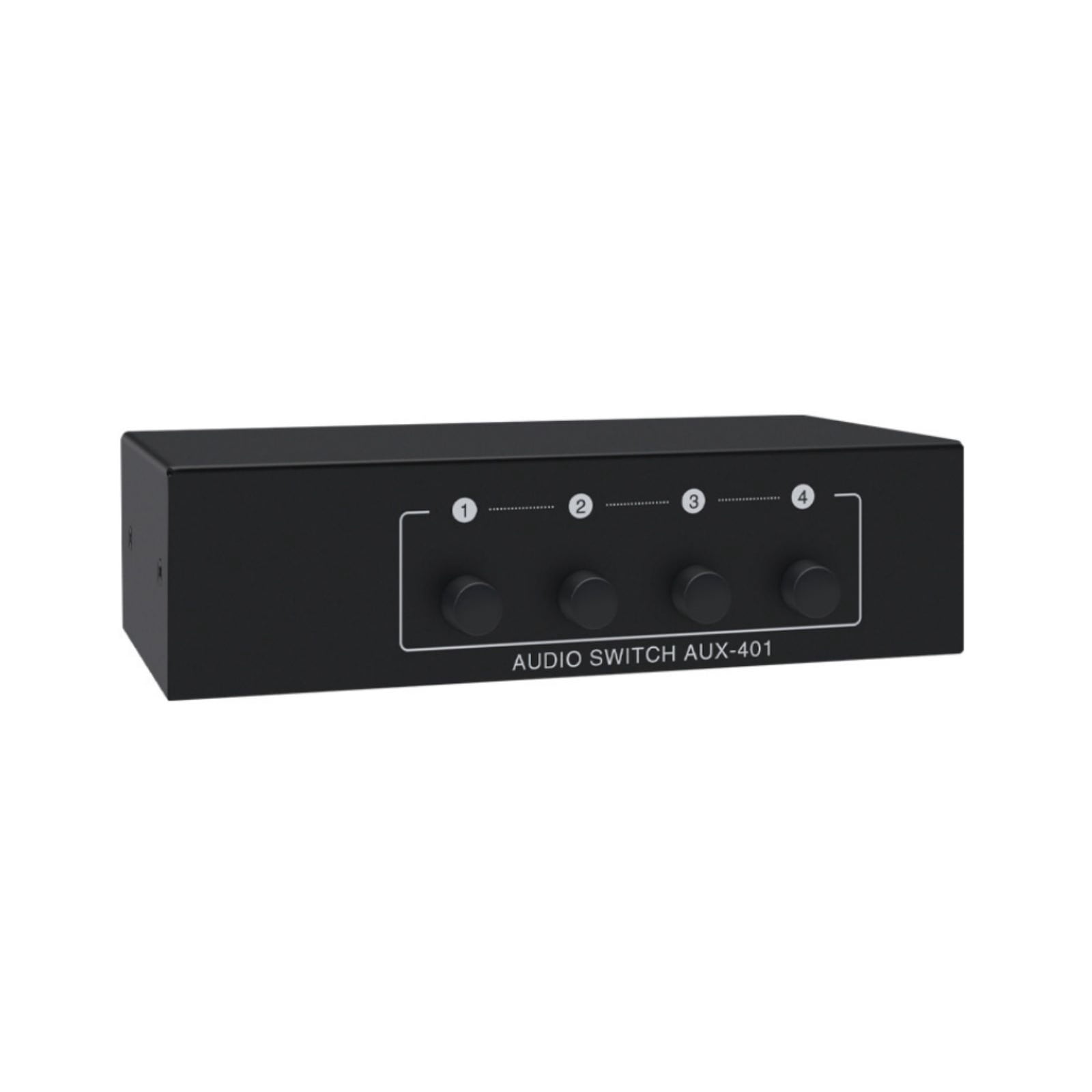 TAPDRA Stereo Audio Switch 4-Way RCA AUX 3.5mm Selector Headphone ...