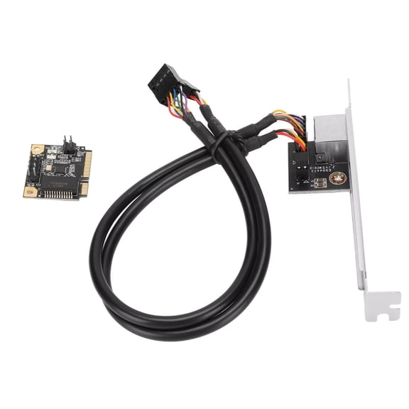 TAPDRA Store Compact Mini PCI E Ethernet Card Thickened Golden Pin, Heat Sink, for Enhanced Durability for Servers