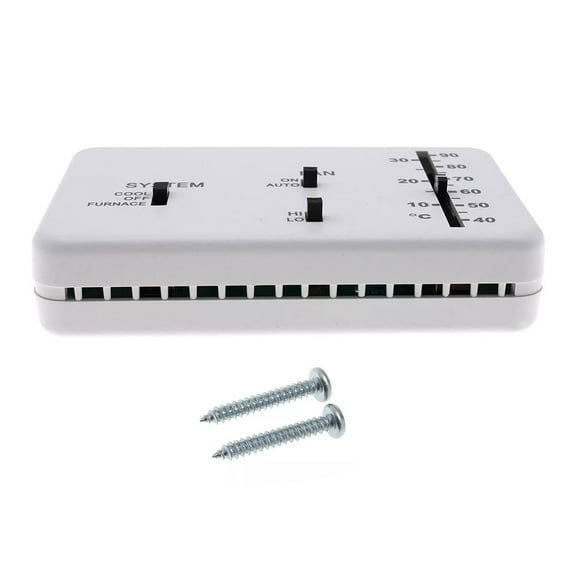 TAPDRA Store Durable RV Analog Thermostat, Replacement for Dometic 3106995.032, Comprehensive Cooling & Heating Control, White Design