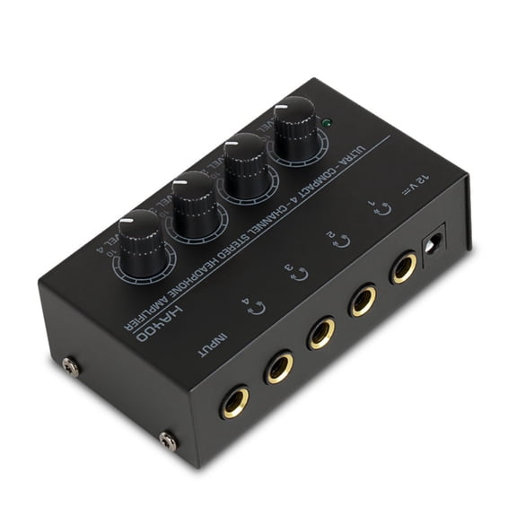 TAPDRA Store Immersive Sound Enhancer for Headphones Quad Channel Amp with Tone Enhancement Technology