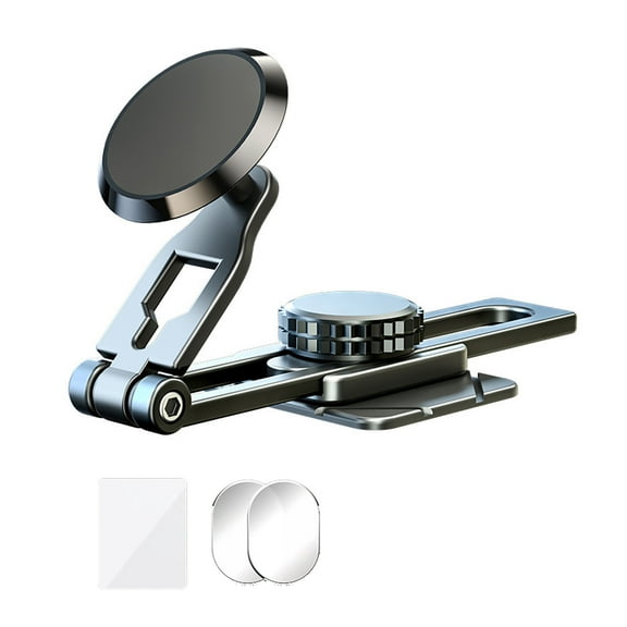 TAPDRA Store Universal Car Phone Mount Holder Aluminum Alloy Powerful N50 Magnets for Safe Convenient Phone Usage