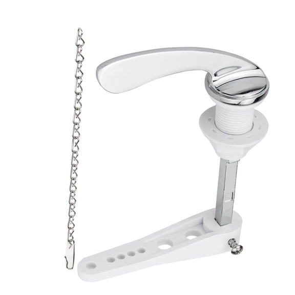 TAPDRA Store Upgraded Accessory Bathroom Part Zinc Alloy Toilet Flush Handle for Swift & Effortless Setup