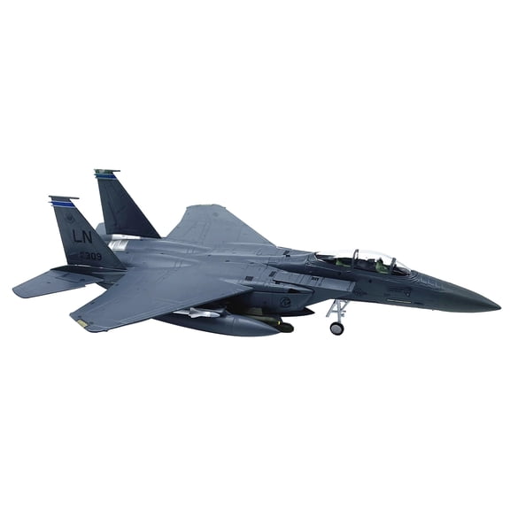 TAPDRA US Air Force F-15E Strike Eagle Fighter Replica Alloy Plastic Material For Office Home Decor Aircraft Hobbyist Collection Souvenir