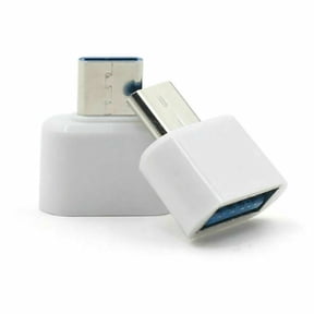 TAPDRA USB 2.0 OTG Adapter Micro USB 5Pin Connector ABS Material For Mobile Device Flash Drive Keyboard Mouse Connection, white