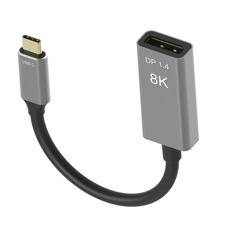 TAPDRA USB-C to DisplayPort Cable 8K@60Hz, 4K@144Hz, Thunderbolt