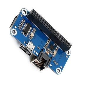 TAPDRA USB Hub HAT 3x USB Ports, RJ45 Ethernet for Raspberry Pi Zero, Zero W, Zero WH