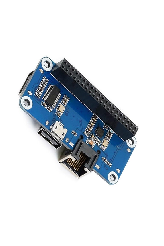 USB Hub HAT 3x USB Ports, RJ45 Ethernet for Raspberry Pi Zero, Zero W, Zero WH