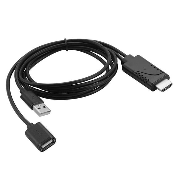 TAPDRA USB to HDMI Adapter Cable Plug and Play, Supports Airplay/Mirroring for Phone Android Phones