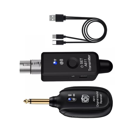 TAPDRA Ultra-Long-Distance Wireless Microphone Setup, Supporting Up to 30M Range