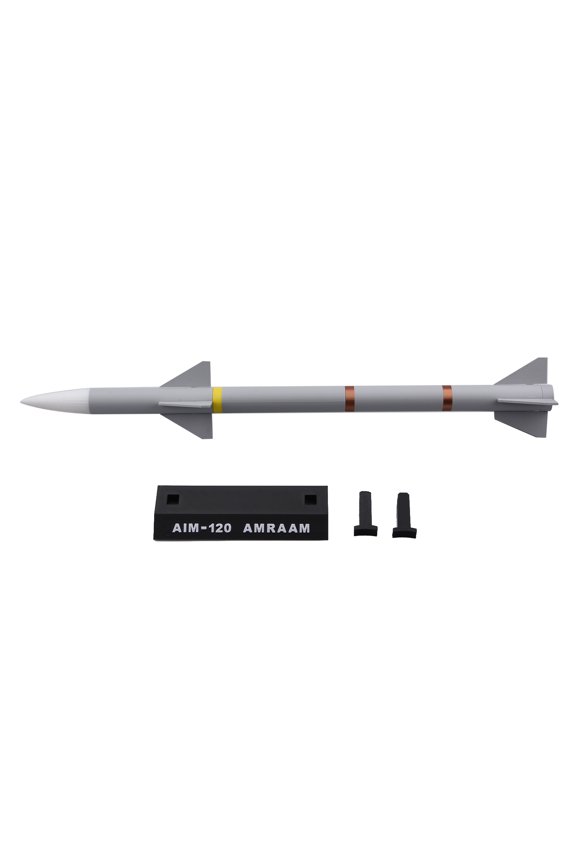 United States AIM-120 AMRAAM Missile Replica 1:8 Scale 48cm Air-To-Air Model for Display Collection Gift Idea