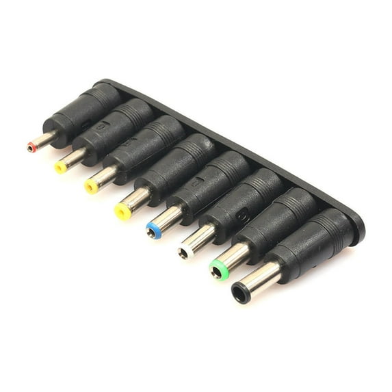 TAPDRA Universal Laptop Power Adapter Kit 8-Plug Set for Versatile DC Connector Compatibility