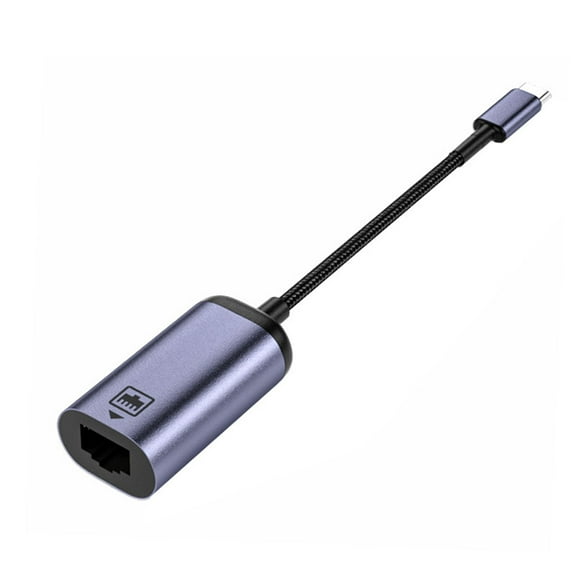TAPDRA Universal USB-C Ethernet Dongle Plug & Play for Laptops, Tablets, & Smartphones