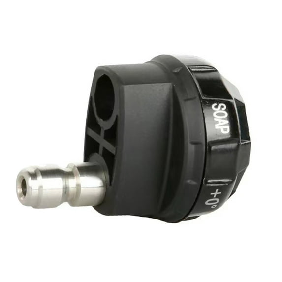 TAPDRA Versatile 6 in 1 Pressure Washer Nozzle 3190PSI 1/4” Quick Plug Soap 0°, 15°, 25°, 40°, 65° Degree Patterns with Maintenance Spares