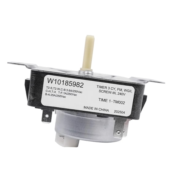 TAPDRA W10185982 Dryer Timer Direct Replacement 60HZ Tested For Amana Admiral Inglis Dryer Maintenance