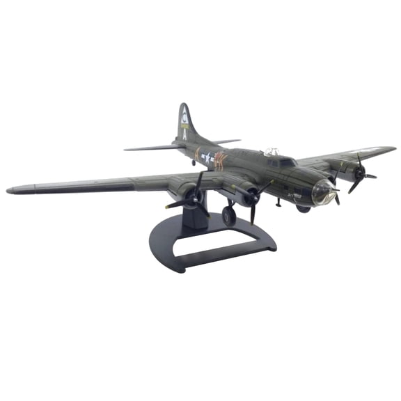 TAPDRA WWII Boeing B-17 Bomber Model 16x22cm Alloy Plastic High Precision Replica With Display Stand for Aviation Enthusiast Gifts